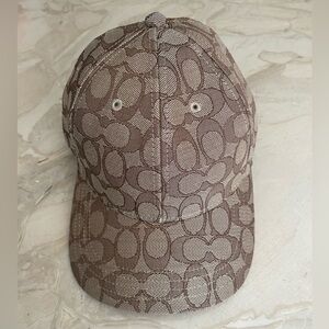 Coach Signature Jacquard Baseball Hat